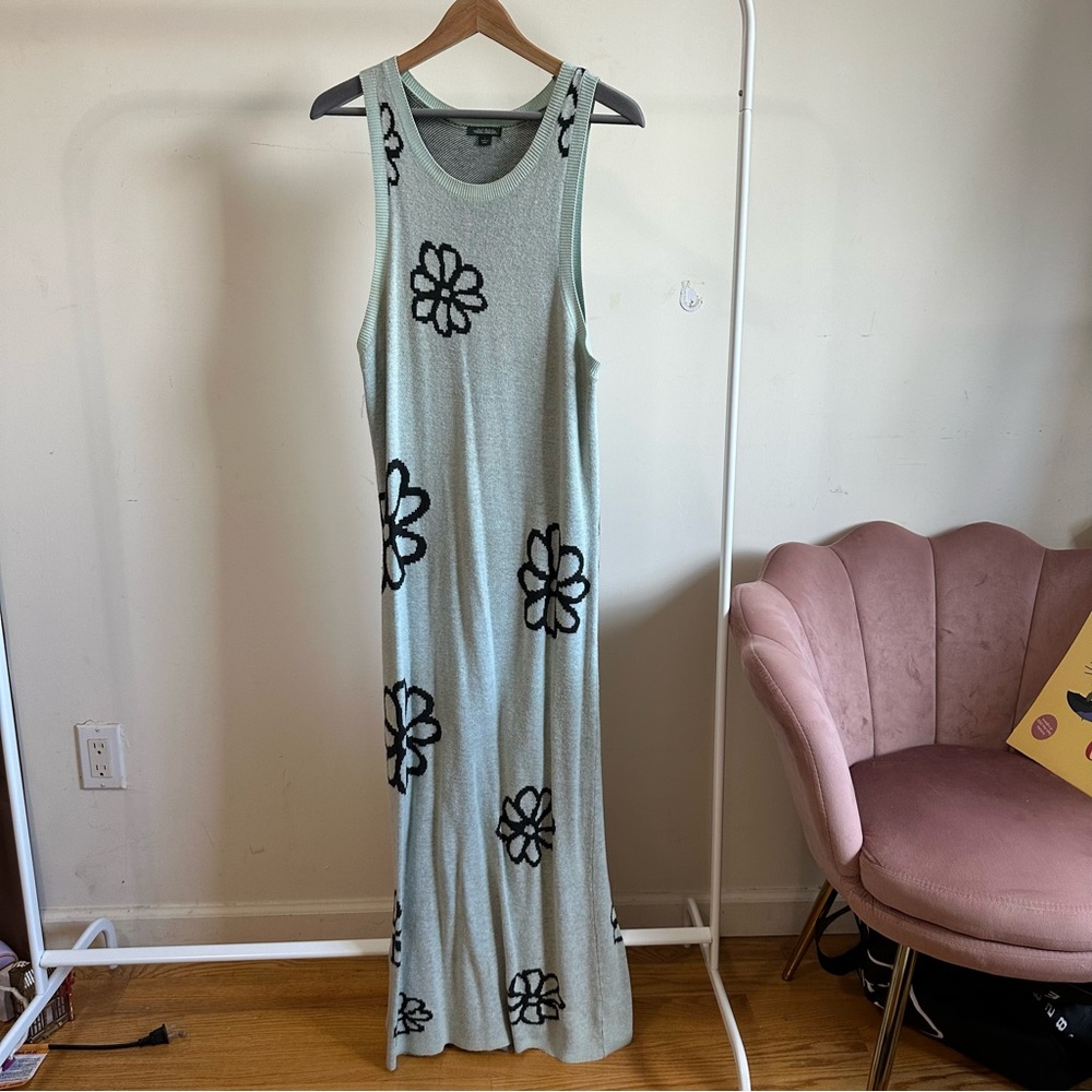 Wild Fable | Blue Floral Maxi Dress | Size L